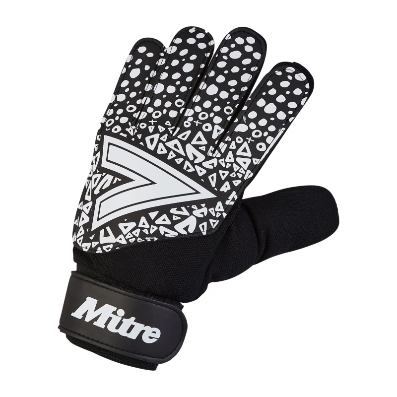 Image of Mitre Mens Magnetite Gloves in Black Size: 10 Black Male 10