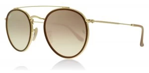 Image of Ray-Ban RB3647N Sunglasses Gold 001/7O 51mm