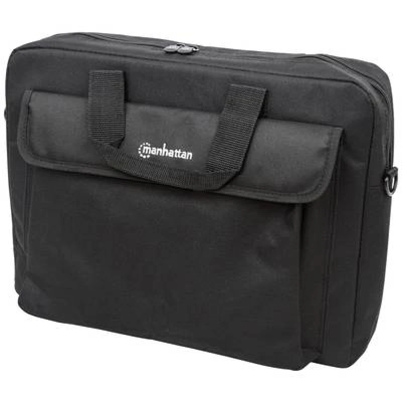 Image of Manhattan Manhattan Laptop bag London Suitable for up to: 39,6cm (15,6) Black 438889