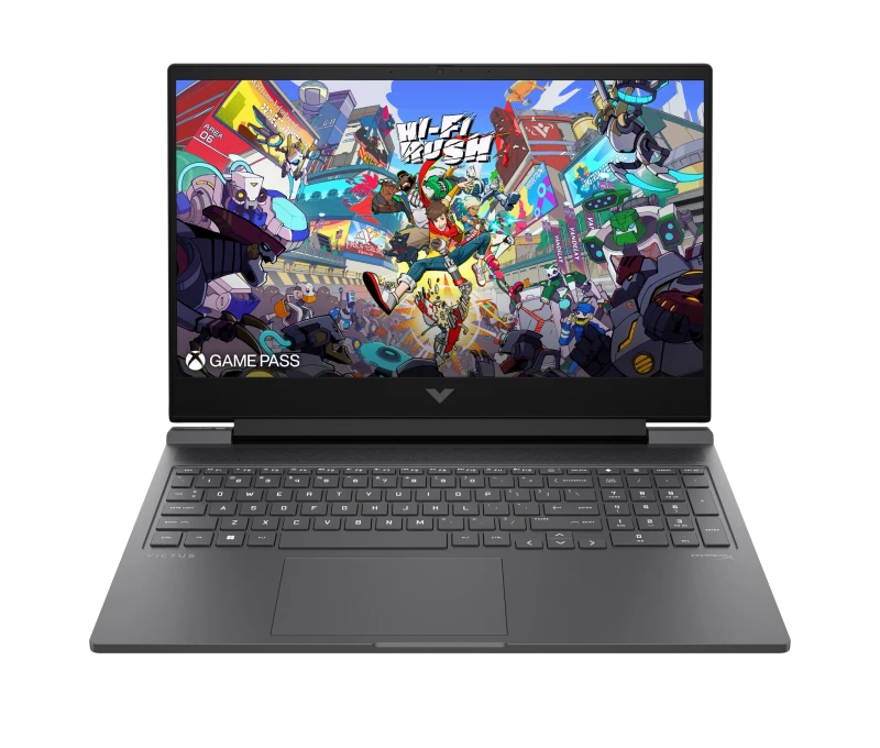 Image of HP Victus 16-r1004na 26.2 Inch Gaming Laptop - Intel Core i5-14450HX, NVIDIA GeForce RTX 4050 6GB A2DE8EA#ABU