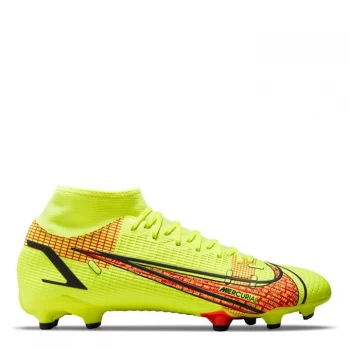 Image of Nike Mercurial Superfly Academy DF FG Football Boots - Volt/Crimson
