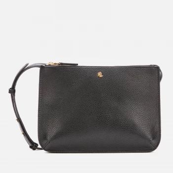 Image of Lauren Ralph Lauren Womens Carter 26-Cross Body Bag - Medium - Black