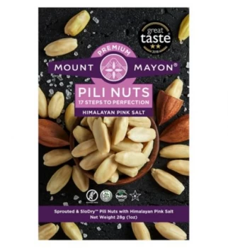Image of Mount Mayon Premium Pili Nuts - Himalayan Salted - 85g x 12