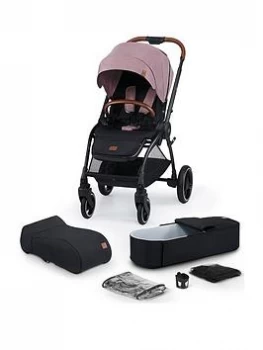 Image of Kinderkraft Stroller Evolution Cocoon 2In1 - Mauvelous Pink, Marvellous Pink