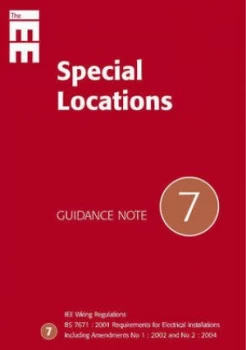 Image of Special Locations by Institution of Electrical Engineers Book