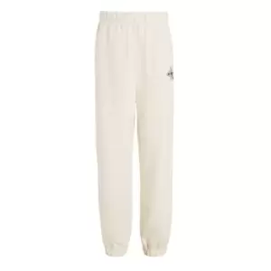 Image of Calvin Klein Jeans Monogram Off Placed Sweatpants - Grey