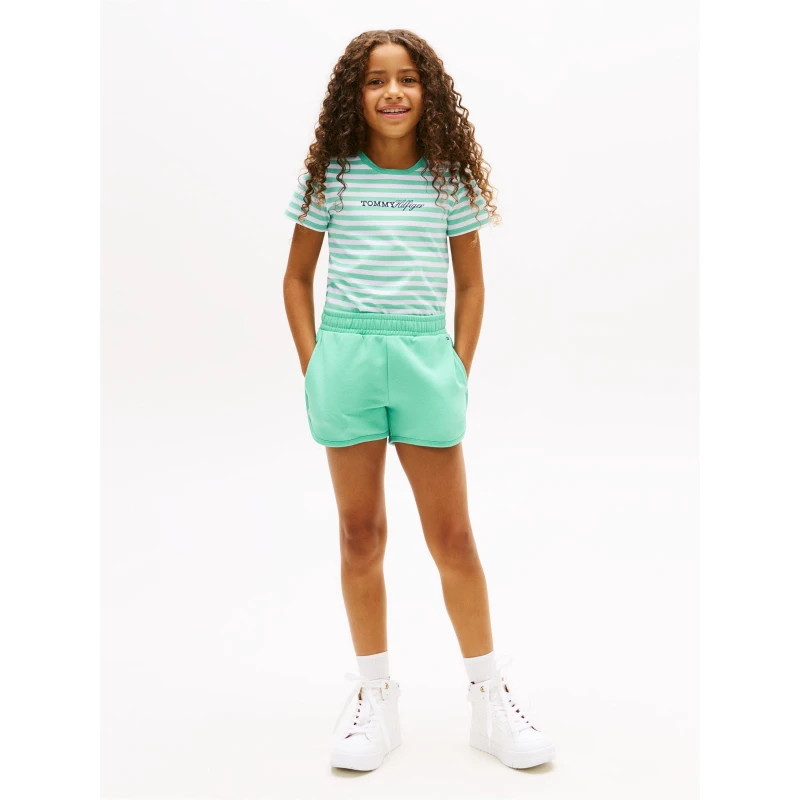 Image of Tommy Hilfiger Tommy Logo Set Jn62 Tropical Tide female 14Y