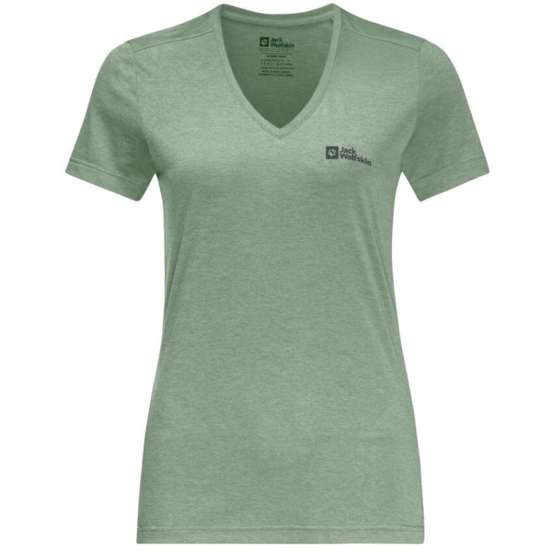 Image of Jack Wolfskin Crosstrail T-Shirt Ladies Eucalyptus female 10 (S)