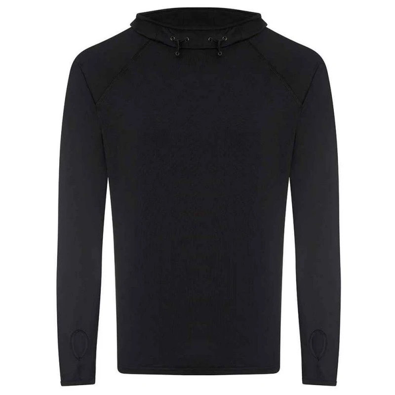 Image of AWDis AWDis Men Just Cool Cowl Neck Top in Black Size: Small Black S Male 5063300453377