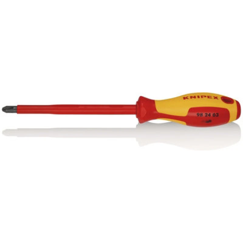 Image of Knipex 98 24 03 Vde Insulated Screwdriver, Ph3 X 150mm 18804