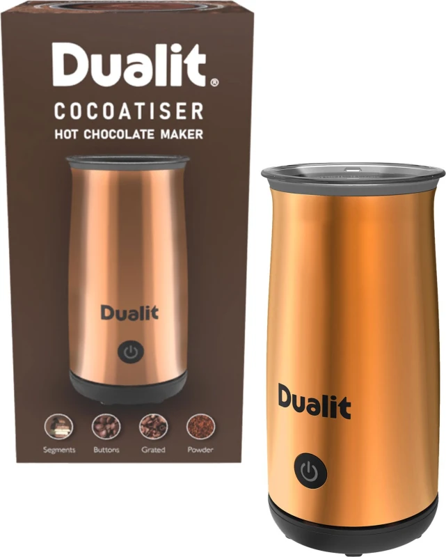 Image of Dualit 84142 84142 Cocoatiser Hot Chocolate Maker - Copper Dualit 84142