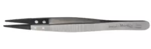 Image of Weller Erem 130 mm, Stainless Steel, Straight; Pointed, ESD Tweezers