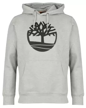 Image of Timberland Core Logo P/O Hood BB Hooded sweater mottled grey