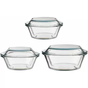 Image of Premier Housewares - Set of 3 Casserole Dishes