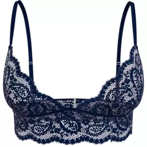 Image of Tommy Bodywear Unlined Triangle Bralette - Blue