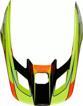 Image of FOX V2 Leen Helmet Peak, yellow, Size L, yellow, Size L