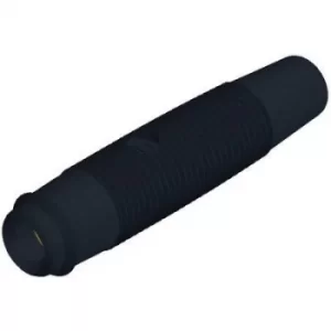 Image of SKS Hirschmann KUN 30 Au Jack socket Socket, straight Pin diameter: 4mm Black