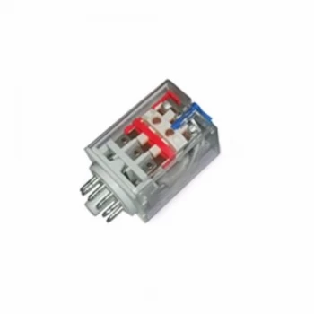 Image of Greenbrook Plug-in 3 Pole 11 Pin 24V AC Industrial Round Terminal Relay
