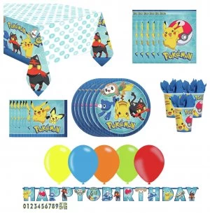 Image of Pokemon Party Pack for 16 Guests.
