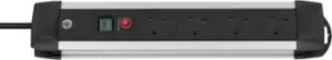 Image of brennenstuhl 5m 4 Socket BS Extension Lead, 220 250 V ac