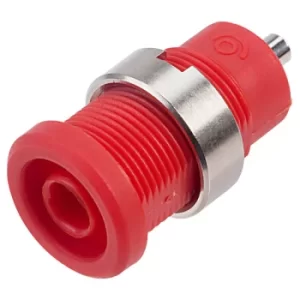 Image of PJP 3270-C-R Red 4mm Safety Socket 3270 Series