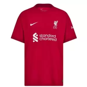 Image of Nike Liverpool FC Match Home Shirt 2022 2023 Mens - Red
