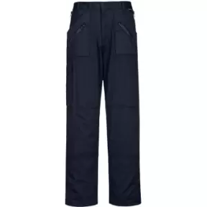 Image of Portwest C387 - Navy Sz XS Lined Action Trousers Work Safety - Navy