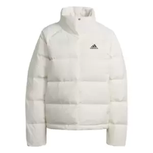 Image of adidas Helionic Relaxed Down Jacket Womens - White