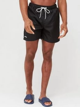 Image of Ellesse Theon Swim Shorts - Black, Size L, Men