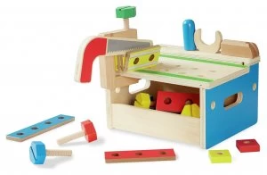 Image of Melissa Doug Hammer and Saw Tool Bench