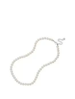 Image of Jon Richard Silver & Pearl Necklace
