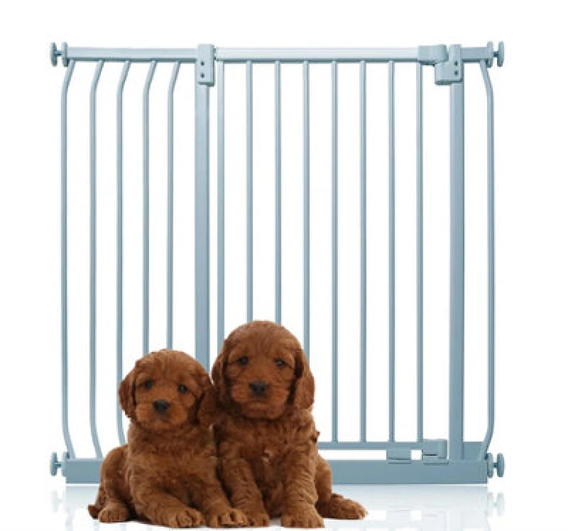 Image of Bettacare Extra Tall Elite Dog Gate, 98Cm - 107Cm, Matt Grey, Extra Tall 96.8Cm In Height, Pressure Fit Pet Gate