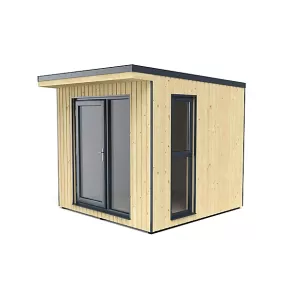 Image of Forest Garden Xtend+ 8x9 Pent Tongue & groove Cabin