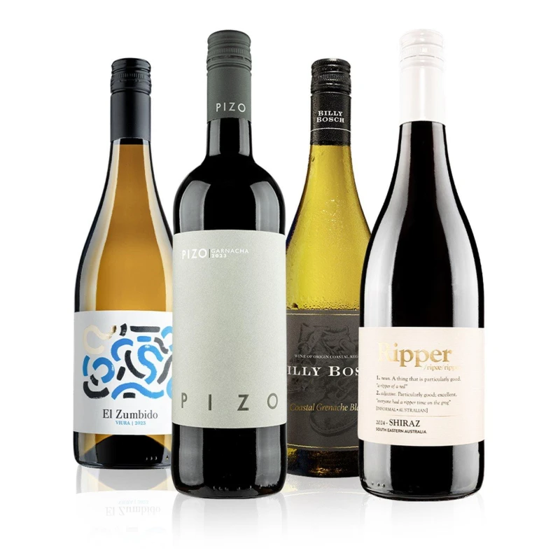 Image of Virgin Wines The fantastic mixed four bottle selection Multi unisex 4