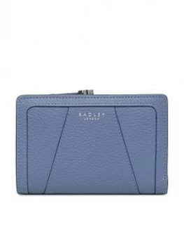 Image of Radley Wood Street Medium Ziptop Purse - Denim Women
