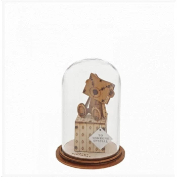 Image of Happy Birthday (Little Wooden Bear) Figurine