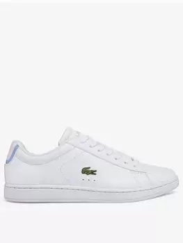 Image of Lacoste Lacoste Carnaby Evo 0722 Trainers, White/Pink, Size 7, Women