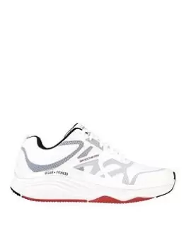Image of Skechers 232357 - D'lux Fitness Trainer, White, Size 8, Men