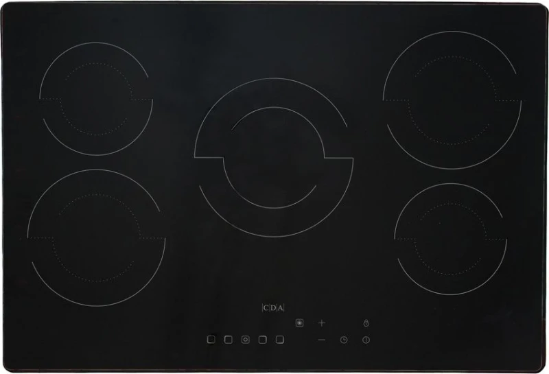 Image of CDA 75cm 5 Zone Ceramic Hob SCC070FR Black