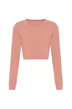 Image of Long-Sleeved Crop T-Shirt