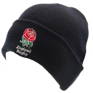 Image of England RFU Turn Up Knitted Hat