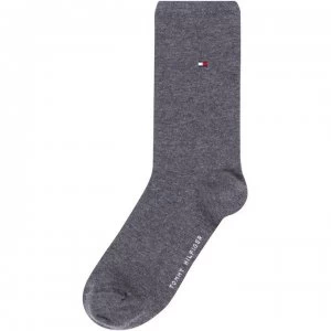 Image of Tommy Bodywear Casual 2 Pair Pack Ankle Socks - Grey