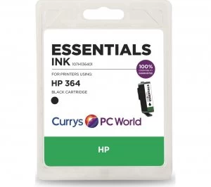 Image of Essentials HP 364 Black Ink Cartridge