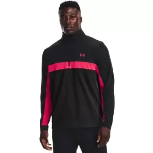 Image of Under Armour 2022 Mens Storm Midlayer 1/2 Zip Black - 3XL