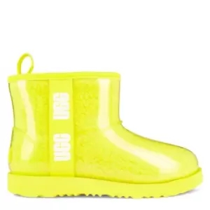 Image of Ugg Childs Clear Mini Wellie - Yellow