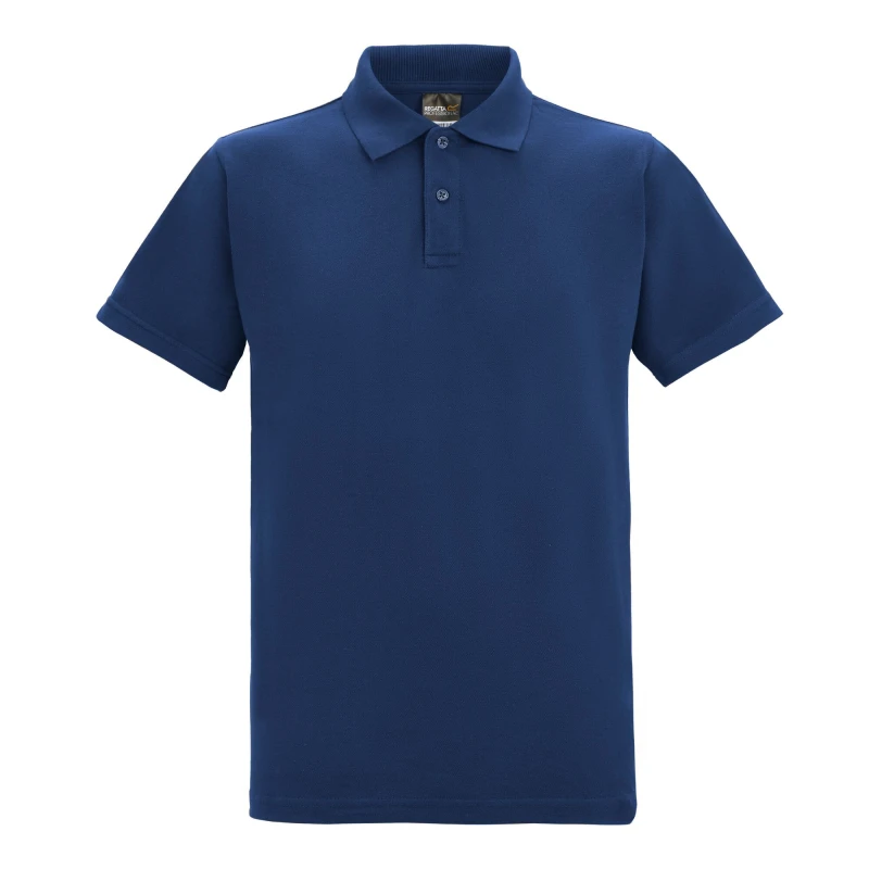 Image of Regatta Professional Mens Pique Polo Shirt in Blue Size: XS Blue Male XS