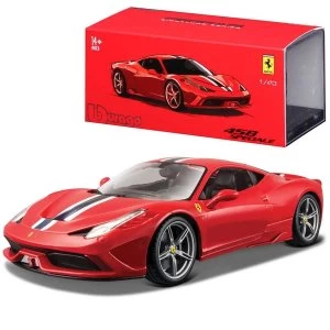 Image of 1:43 Ferrari Signature Ferrari 458 Speciale Diecast Model