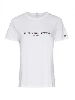 Image of Tommy Hilfiger Essential Hilfiger Crew Neck Tee