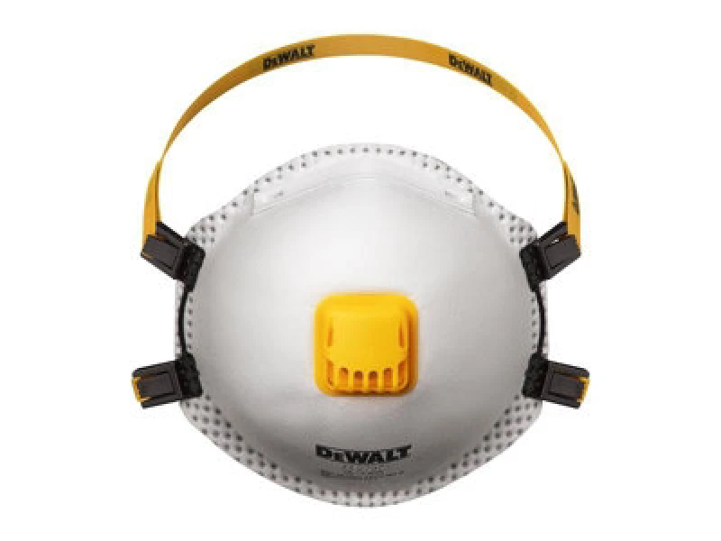 Image of DEWALT Respiration FFP3 Disposable Respirator Mask Pack Qty: Pack of 5