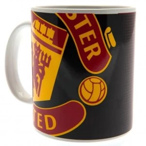 Image of Manchester United FC Half Tone Mug
